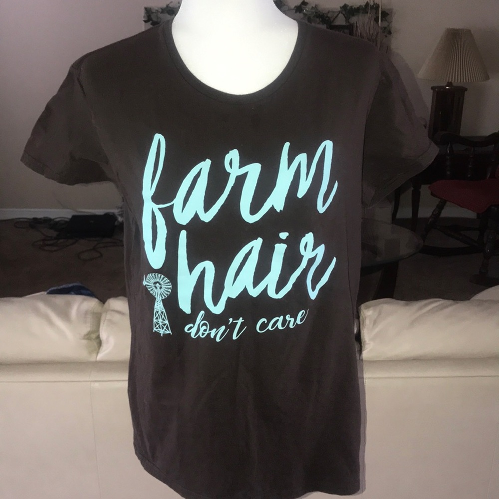 Farm hair tee